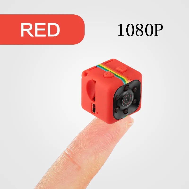 12MP HD 1080 P Мини Автомобильный DV DVR 12MP камера Видеокамера 140 градусов широкоугольный ИК ночного видения - Цвет: Красный