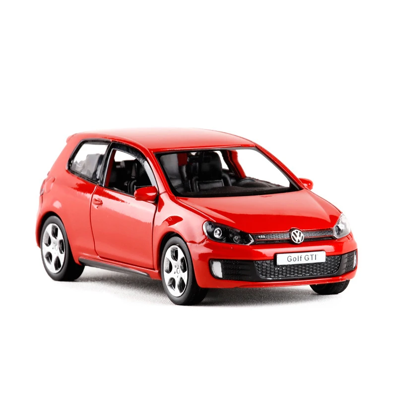 Модель автомобиля из сплава с высокой симуляцией RMZ city 1/36 VW Golf GTI MK6 литый