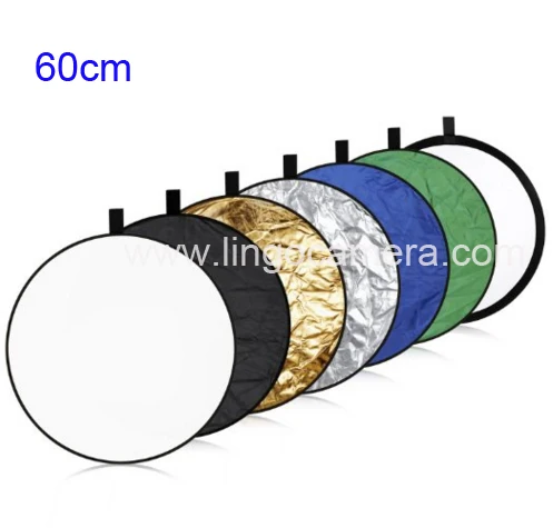 Новый 24 &quot/60 см 7 в 1 красочный портативный Фотостудия отражатель мульти фото диск