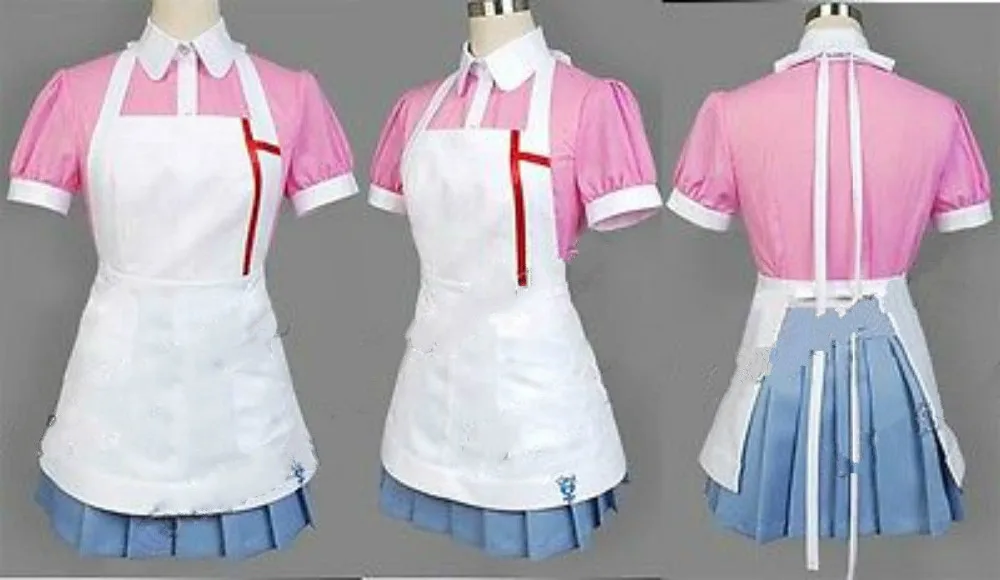Dangan Ronpa 2 Danganronpa Dress Cosplay Mikan Tsumiki Costume | Тематическая одежда и униформа