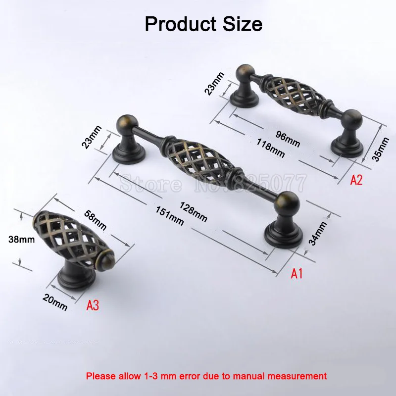 8 шт. винтажные ручки для мебели в виде птичьей клетки|handles and knobs|wardrobe knobspull handle |