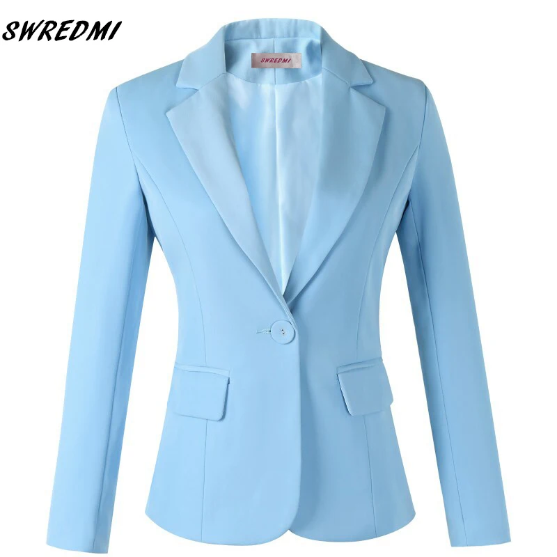 

Fashion Style Spring Autumn Blazer Jackets Slim Outwear Suit Coats Business Office Lady Leisure Blazer Plus Size XS-4XL SWREDMI