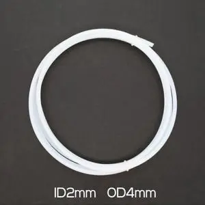 1/2/5/10 м 2*4 мм PTFE тефлоновая трубка OD 4 ID 2 Подающая труба для RepRap 3D принтера Bowden