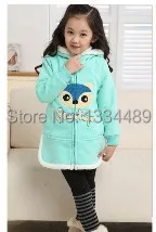 Оформление! только 1 ШТ.! высокое качество фокс pattern Мода девушки пальто для зимы