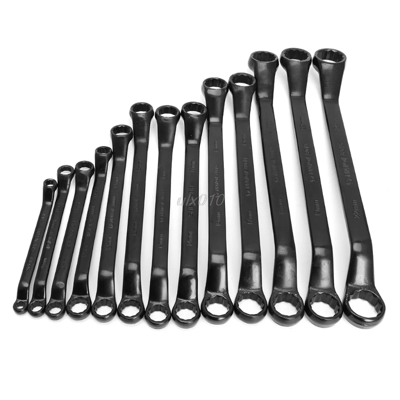Двухсторонний офсетный гаечный ключ с двойной головкой 5.5x7-22x24 G03 и Прямая поставка