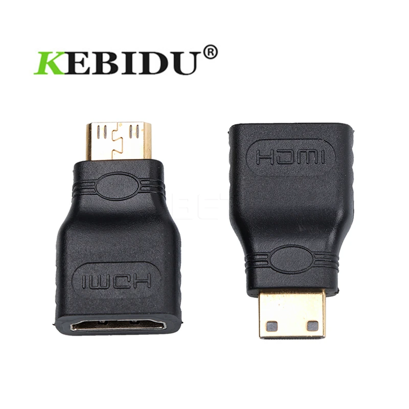 HD золотое покрытие совместимому с HDMI к Mini Совместимость + Micro преобразователь для