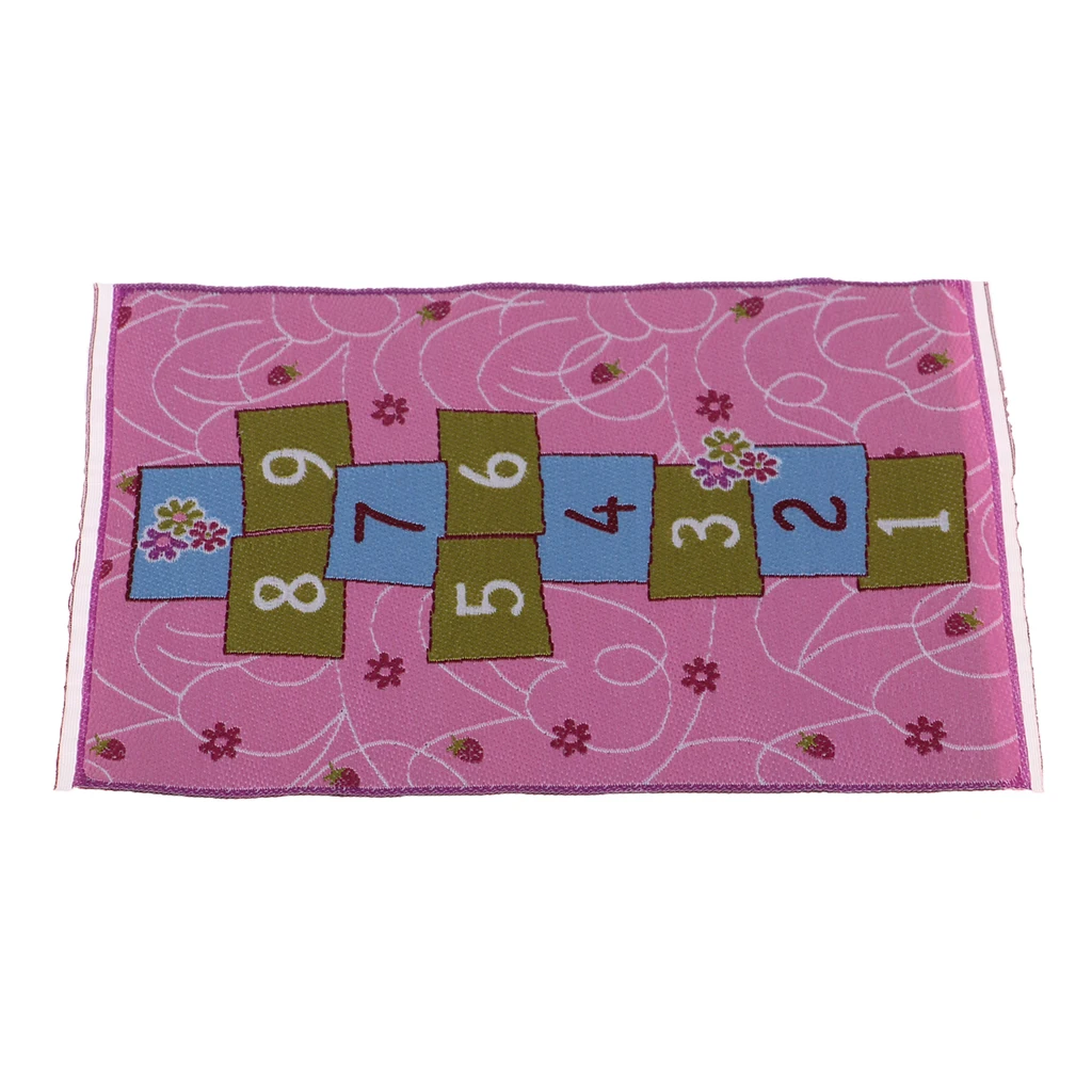 Миниатюрный коврик для кукольного домика Hopscotch аксессуар одежды с вышивкой