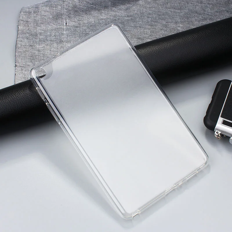 Clear SZOXBY для SAMSUNG Galaxy Tab A, 8 дюймов, SM P200, P205, P207, ТПУ, планшет, противоударный, моющийся чехол, чехол+ прозрачная пленка+ ручка - Цвет: Clear