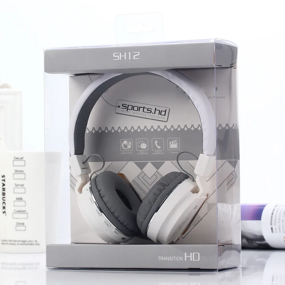 TC-SH12 Беспроводная bluetooth-гарнитура Auriculares, проводные регулируемые наушники, устройство для прослушивания музыки, QIY12 25