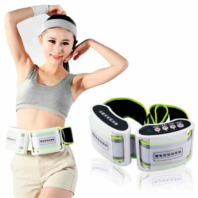 Healthsweet Weight Loss X5 Times Spiral Rejection of Fat Electric Body Massager Slimming Belt Wrap Thin Waist Vibration Massage |