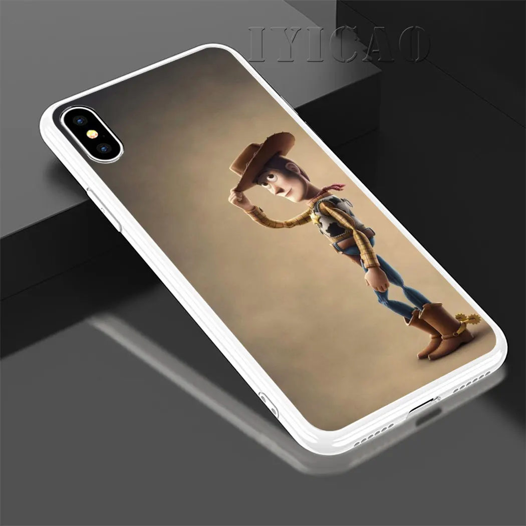 Жесткий чехол IYICAO Toy Story для Iphone 4 4s 5 5S Se 6 7 7plus 8 8Plus X XS MAX XR 6s Plus 11 pro max | Мобильные
