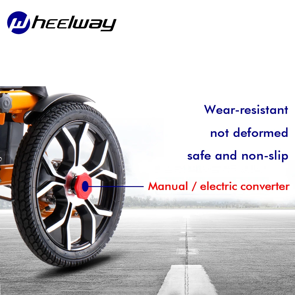 Foldable portable electric wheelchair elderly disabled automatic intelligent lithium battery four-wheeled scooter | Спорт и