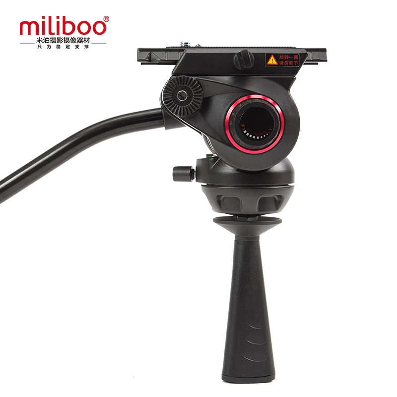 Miliboo MYT803 Улучшенный Регулируемый амортизирующий DSLR алюминиевый штатив для