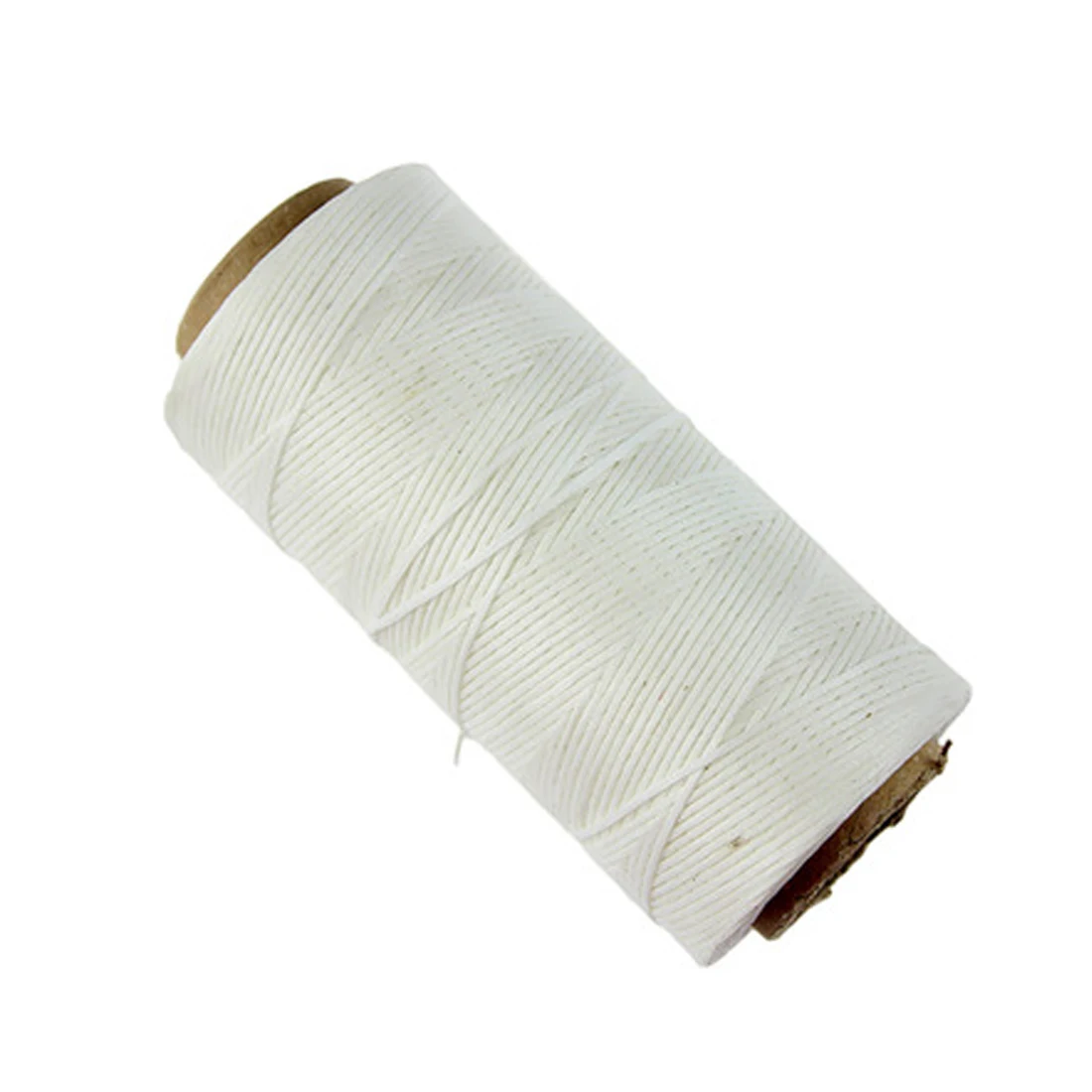 White DIY инструмент для рукоделия ручная 1 мм 150D кожа вощеная нить плоская Вощеная швейная линия шнур строчка нить - Цвет: White