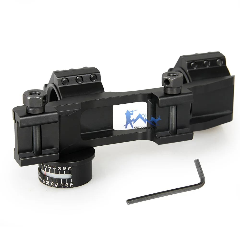 PPT Tactical Cantilever Weaver Forward Reach Dual Ring Scope Mount With Level Buble for Rifle OS24-0185 | Спорт и развлечения