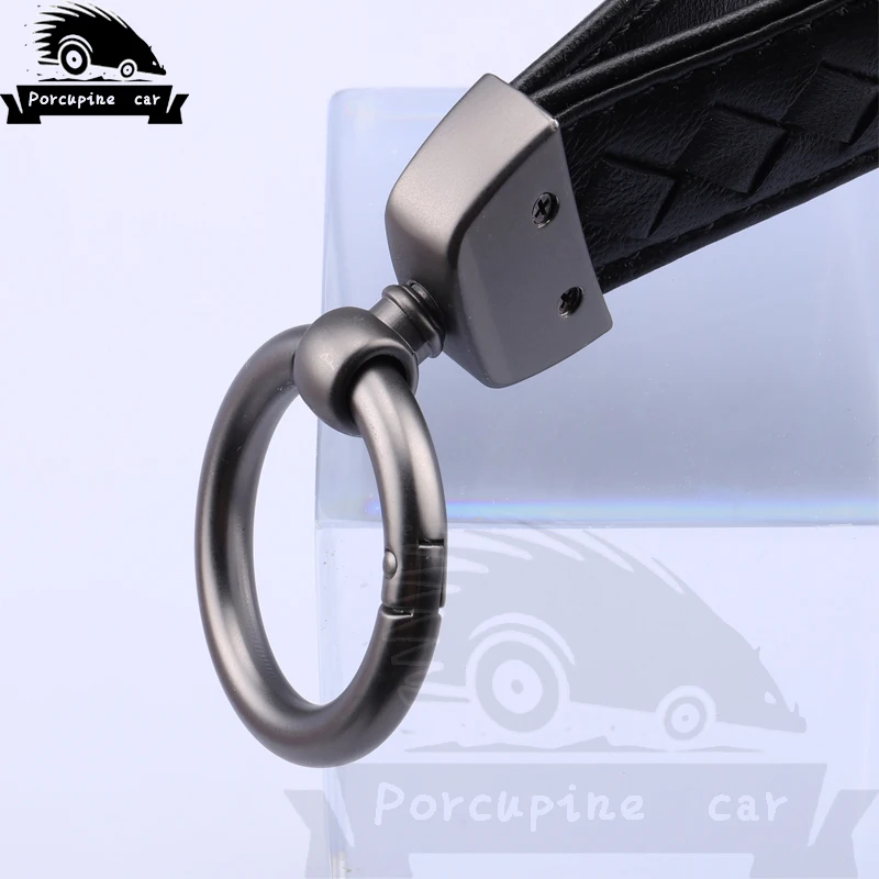 Брелок из натуральной кожи для Mercedes BMW Audi Volkswagen Chevrolet Cadillac Porsche Ferrari Toyota 3 цвета|jdm key
