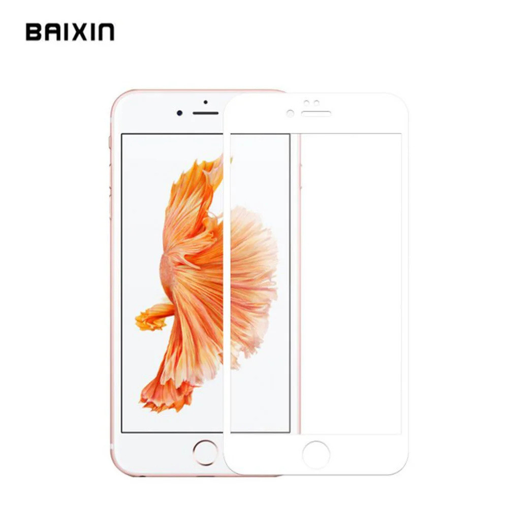 Защитное стекло baixin закаленное с полным покрытием для iPhone 5 5S 5c SE 6 s plus 6S Plus 7