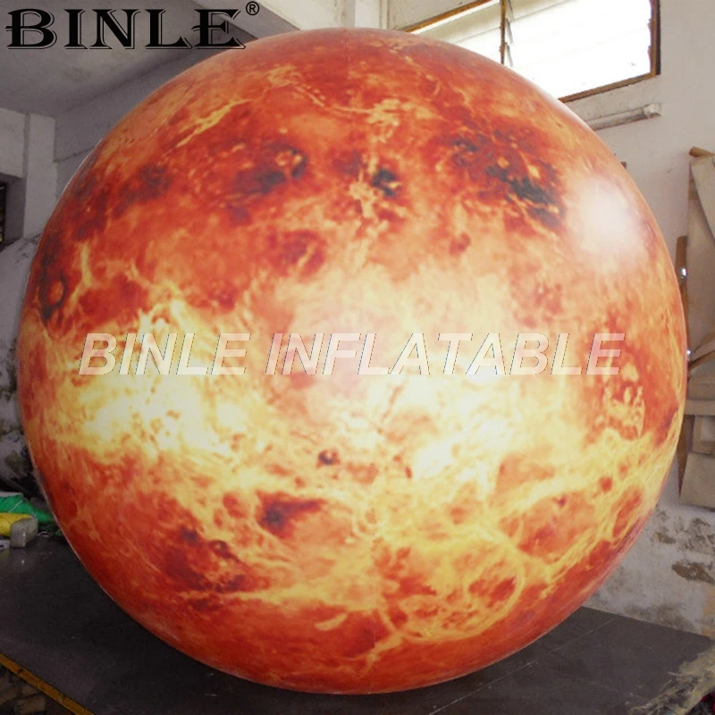 Гигантский надувной шар mars ball из ткани Оксфорд для рекламы на заказ воздушный с