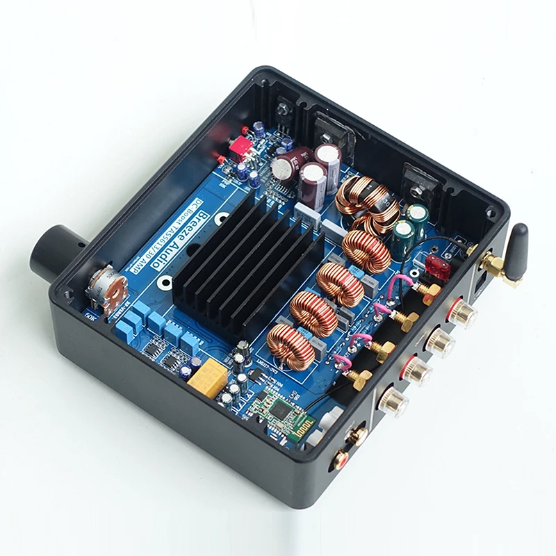 Автомобильный Bluetooth усилитель Бриз аудио TAS5613 класса D 4 0 150 Вт * 2 12 В|amplifier
