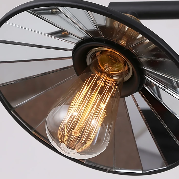 Американская винтажная железная лампа в стиле лофт подвесной светильник с