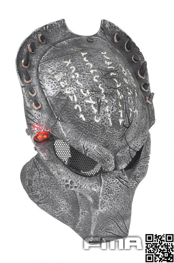 FMA Хэллоуин Проволочная сетка &quotВолк 2 0&quot световой версия маски военных игр