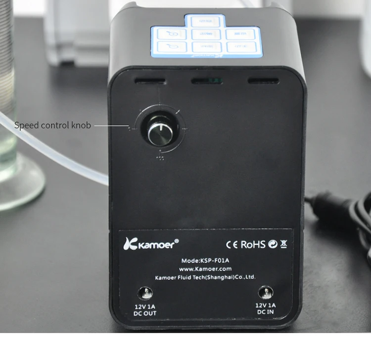 Kamoer F01A-STP шаговый двигатель Перистальтический дозирующий насос лабораторный насос Высокая точность