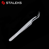 high precision eyelash tweezers stainless steel beauty eyelashes special expert411