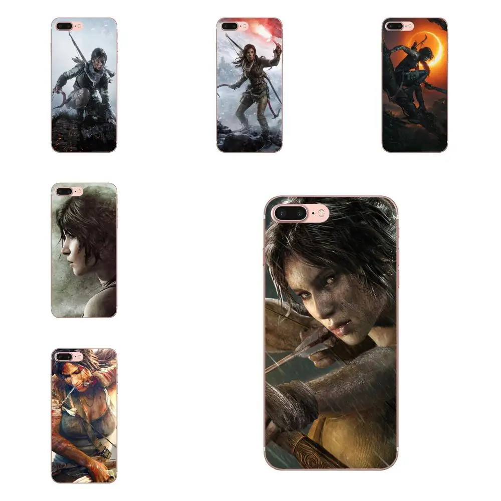 Мягкие сумки для сотовых телефонов Xiaomi Redmi Note 2 3 3S 4 4A 4X 5 5A 6 6A Pro Plus Tomb Raider обои