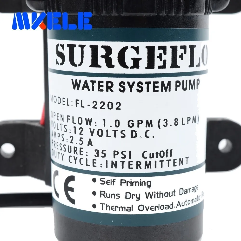 FL-2202 12V DC Mini Submersible water Pumps Diaphragm Pump Vacuum 20m lift Free Shipping | Обустройство дома