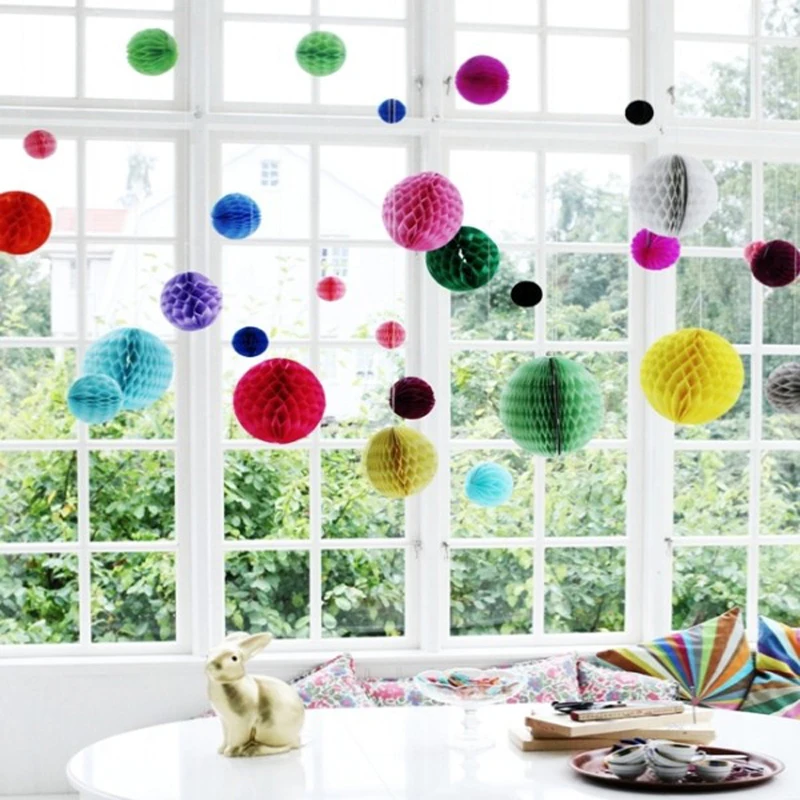 12 шт. 10 см декоративные пастельные бумажные шарики|decoration tissue|decorative tissue paperdecorative