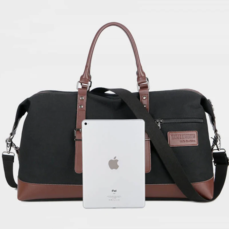 

Men Handbag Large Capacity Travel Bag Fashion Shoulder Bags for Men Waterproof Canvas Male Messenger Bag Casual Crossbody Bag