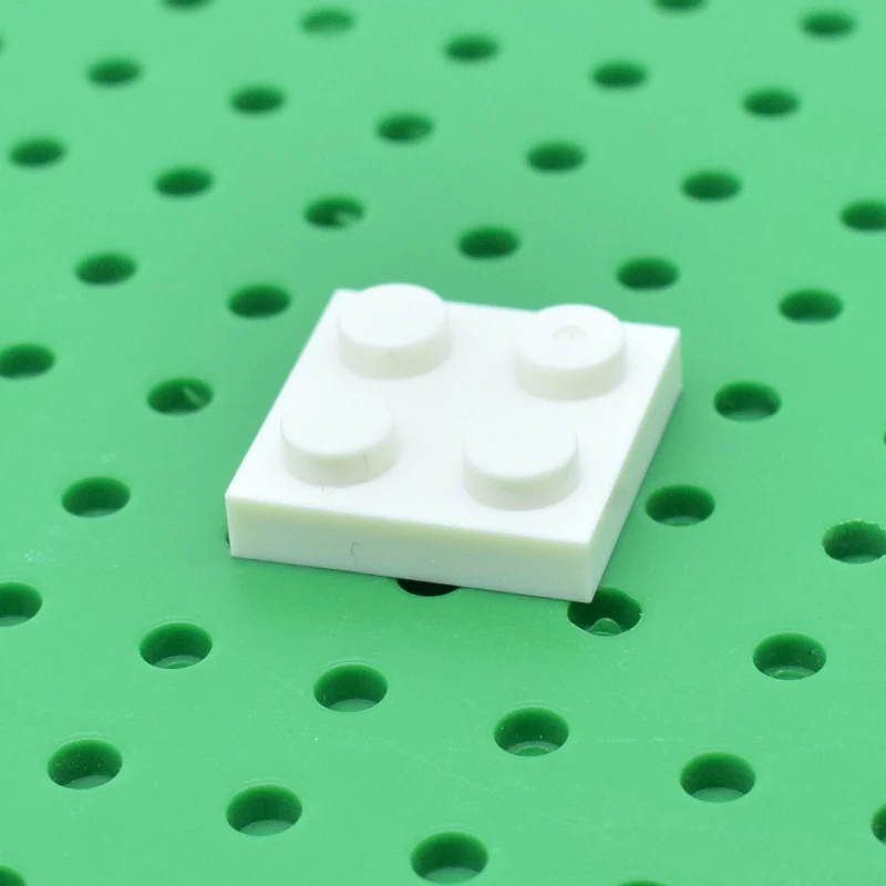 Строительные Игрушки для раннего обучения пластиковые блоки 2x2 короткие части