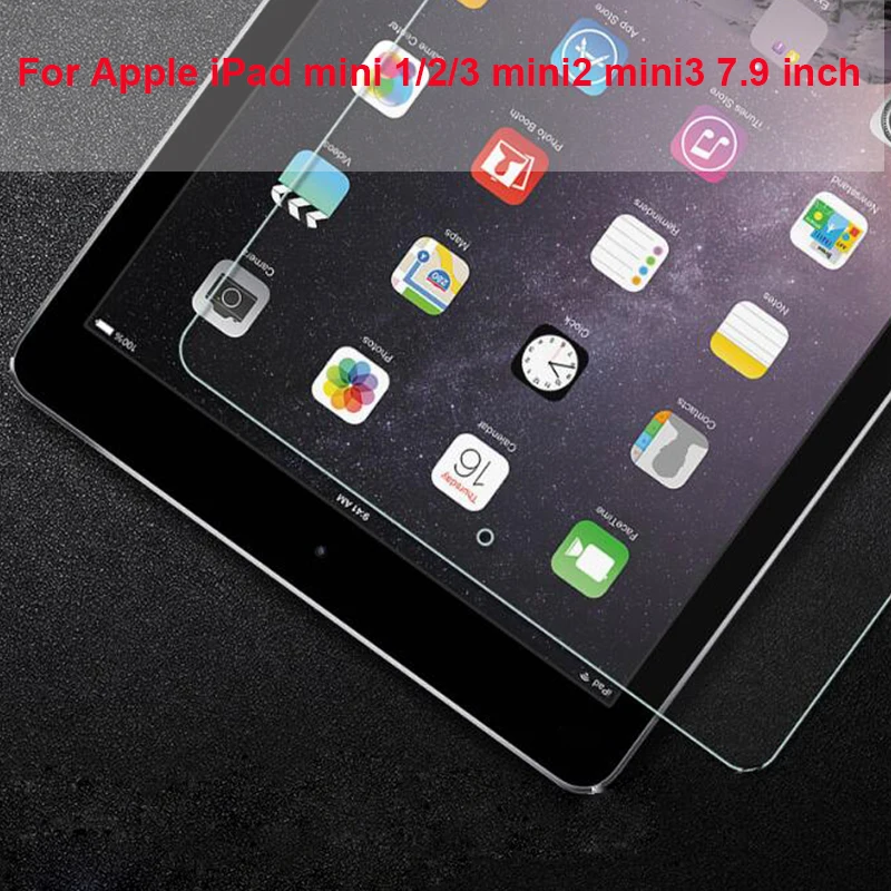 Защитный чехол из закаленного стекла для Apple i Pad Mini 1/2/3 Mini2 Mini3 Mini4 7 9 '' ультра