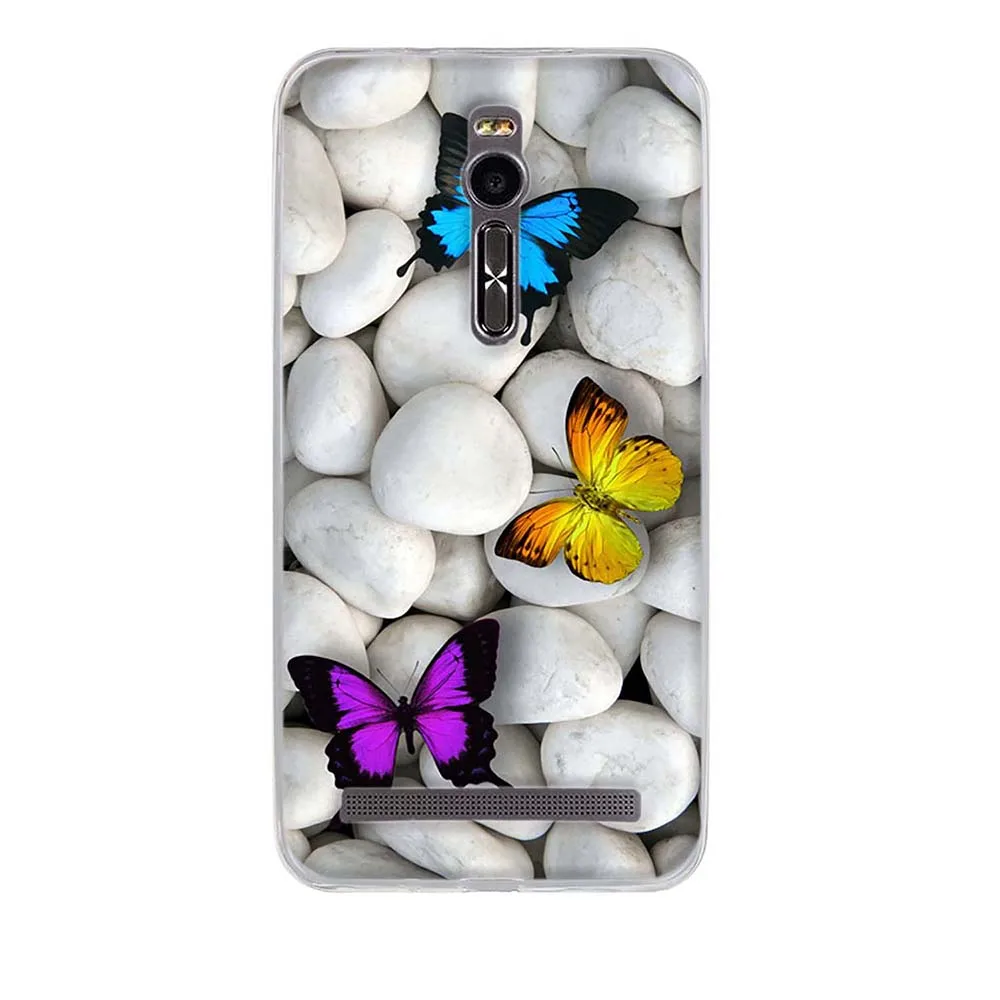 Thin 3D Case For Asus Zenfone 2 ZE551ML Phone Silicone Printing Cover Shell Coque | Мобильные телефоны и аксессуары