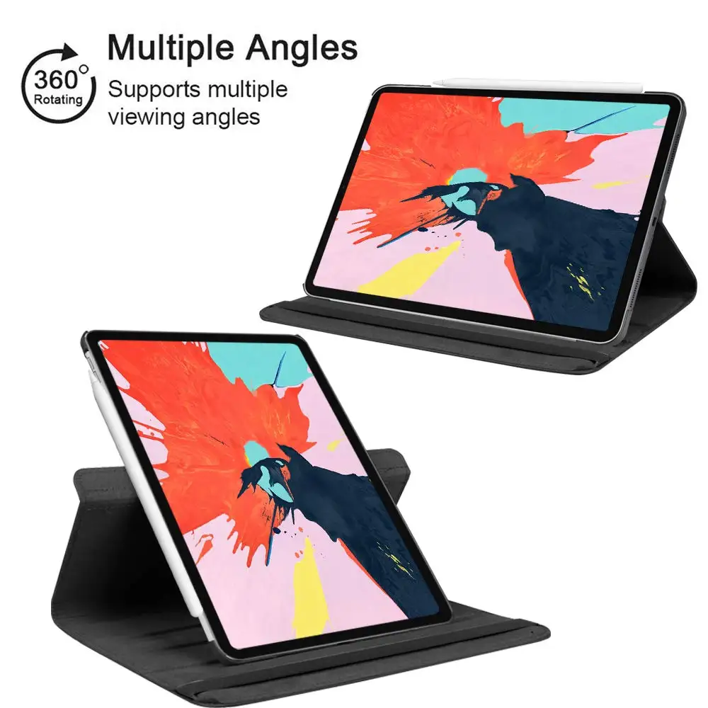 Pro 12 9 чехол 2018 3rd поколения подставка книжка Защитный для Apple iPad дюймов выпуск A1895
