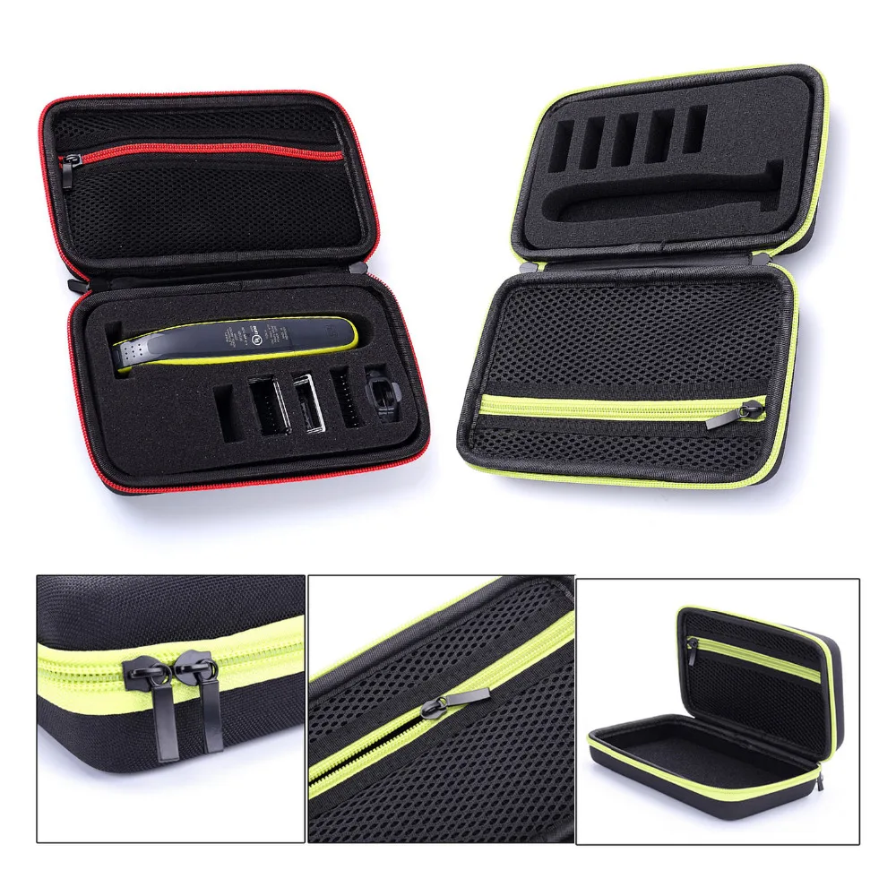 Trimmer Storage Case Bag Box Organizer For Philips Norelco Oneblade Qp2530 2520