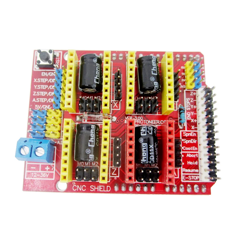 Новый cnc щит v3 гравировальный станок/3D принтер/A4988 Плата расширения драйвера|shield