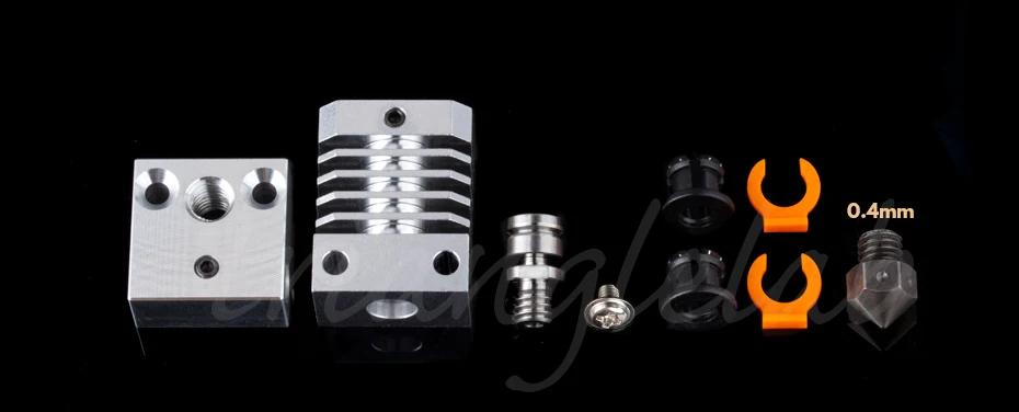 Trianglelab Swiss CR10 hotend прецизионный алюминиевый радиатор титановый разрыв 3d принт j-головка Hotend для ender3 cr10 и т. Д