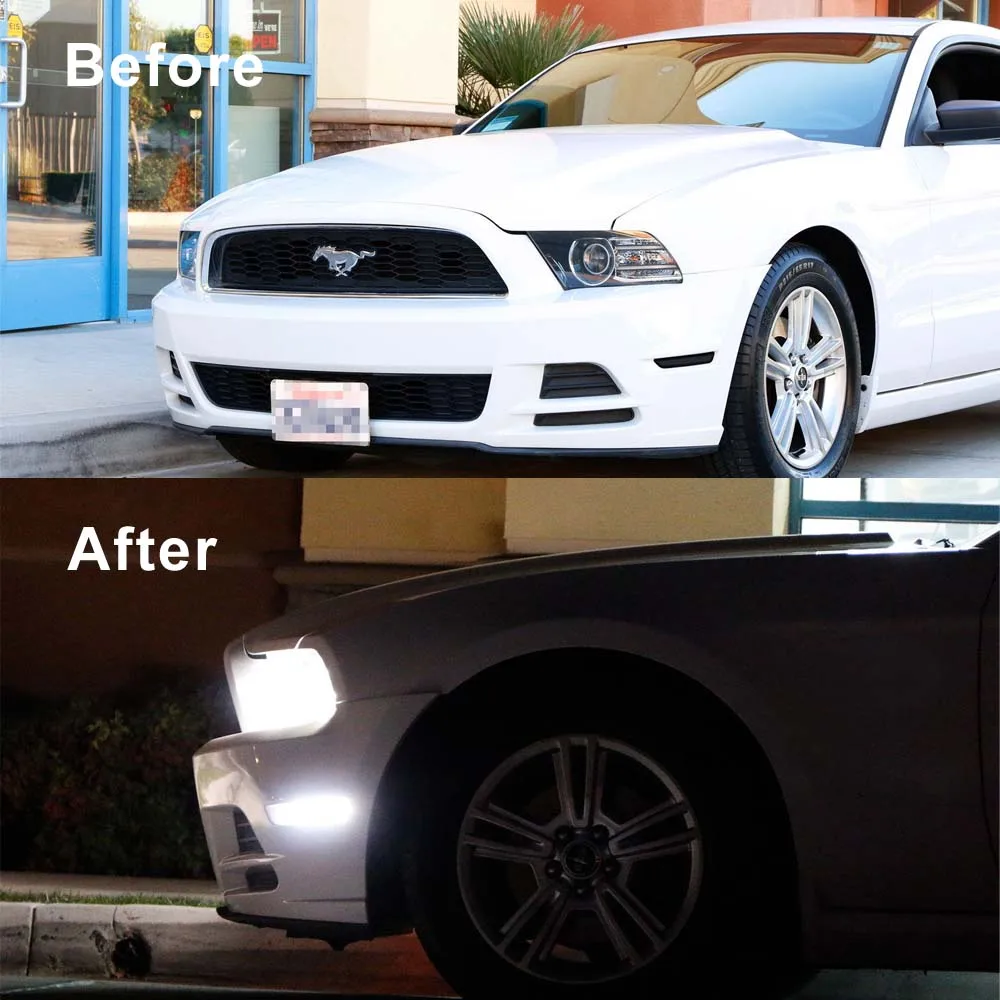 Передние боковые габаритные огни с белосветодиодный светодиодной подсветкой