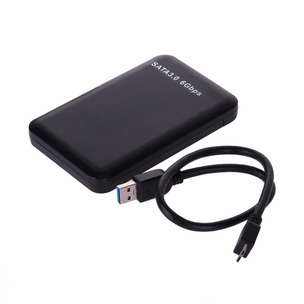 USB3.0 коробка SATA 2 5 дюймов HD жесткий диск 9 мм ABS HDD Жесткий Чехол для SSD &quotдля Windows XP