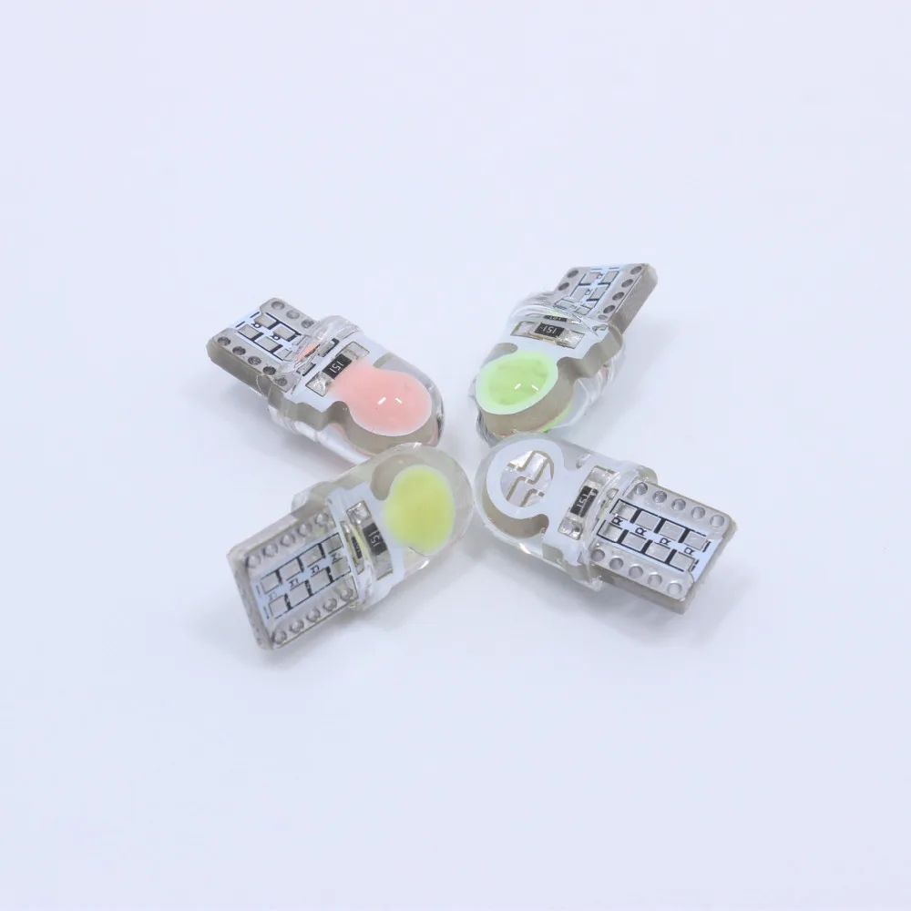 10 шт./лот автомобиль LED поворота T10 194 W5W УДАРА авто Потолочные плафоны автомобилей