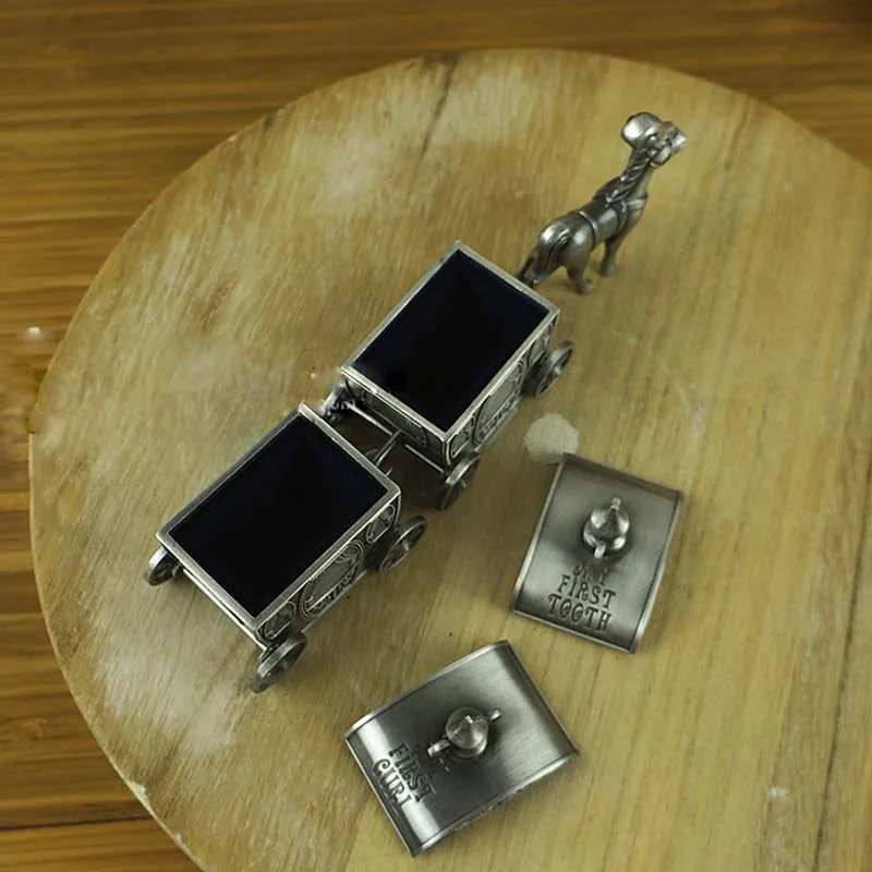 Металлическая корзина для зубов коробка моделирования волос романтичная