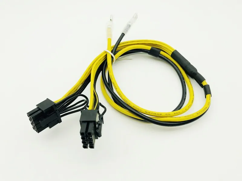 Новый кабель питания PCIE видеокарта двойной 8-контактный (6 + 2) сплиттер шнур провод