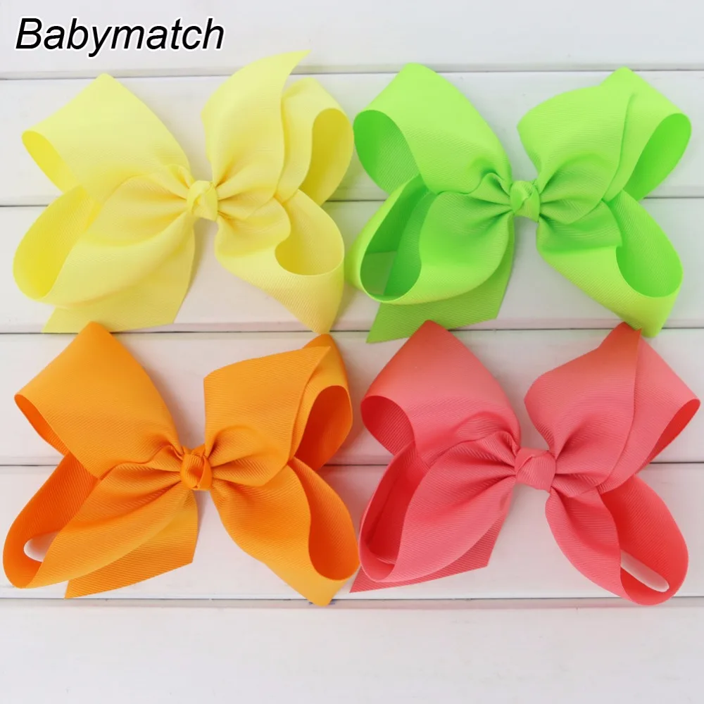 Babymatch 22 шт./лот 6 ''большой бутик лента для волос луки подростков девочек