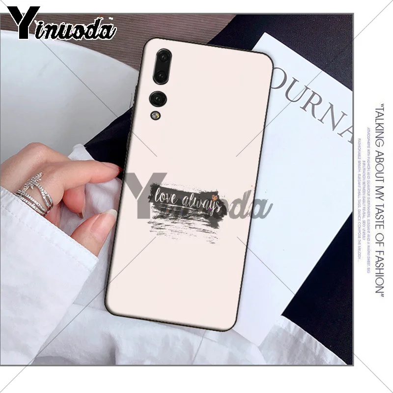Yinuoda Шикарный Розовый Мраморный Красивый дизайн ТПУ чехол для телефона Huawei P10 plus 20