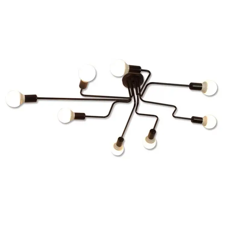 Современная Потолочная люстра светодиодный светильник в скандинавском стиле