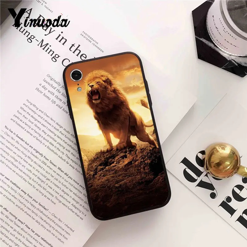 Yinuoda для iphone 7 XSMAX чехол Король Лев Simba идеальный чехол для телефона чехол для iphone 7X6 6S 8 Plus X 5 5S SE XR XS XSMAX - Цвет: 2