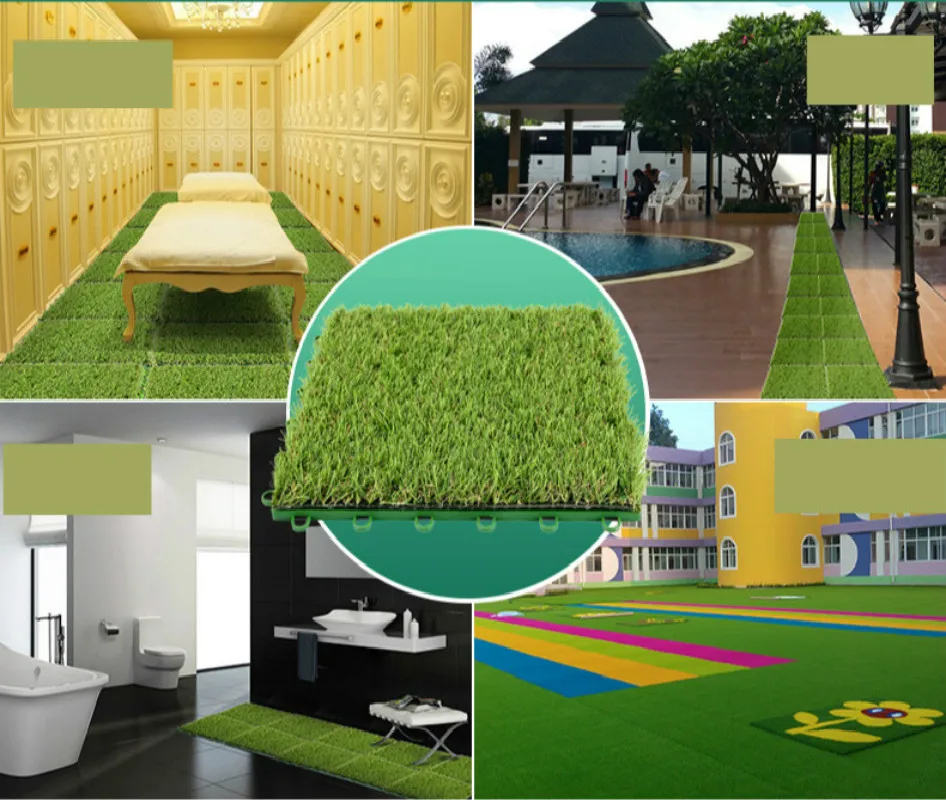 PGM искусственный лужайка балкон украшение искусственная трава сплайсинга Гольф