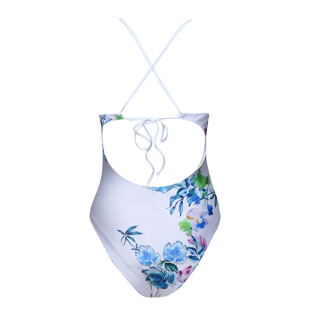 ARLONEET Женский сексуальный купальник с цветочным принтом на бретельках Купальник
