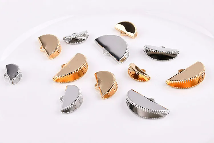 Металлические украшения сделай сам аксессуары медный полукруглый праздничный